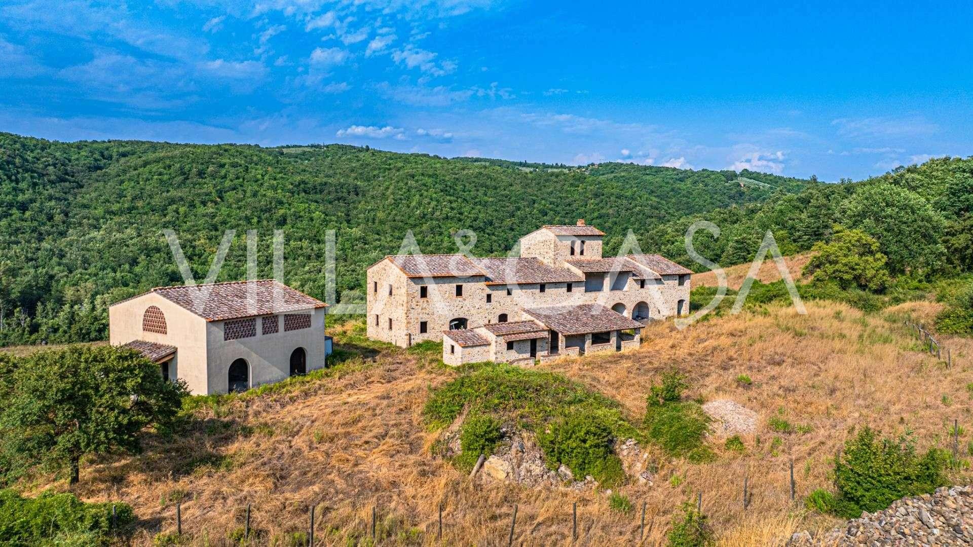 Historisk fastighet i Barberino Tavarnelle, Toscana