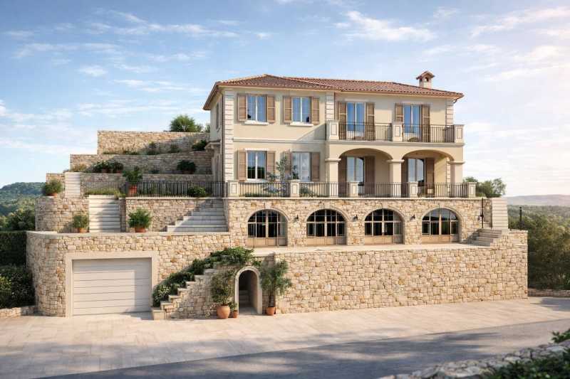 Villa för renovering i Bordighera till salu