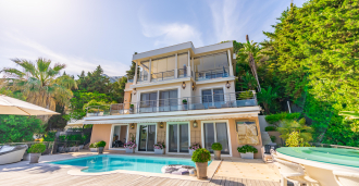 Villa vid havet i Roquebrune-Cap-Martin