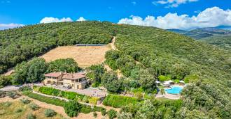 Prestigefyllt vingård i Toscana, Massa Marittima, till salu