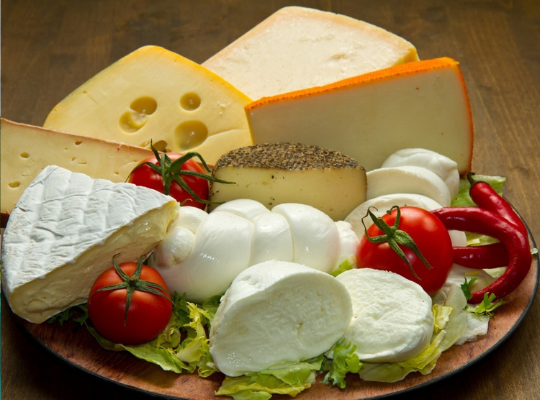 Gastronomisk rundtur med provsmakning av Italiens ostar