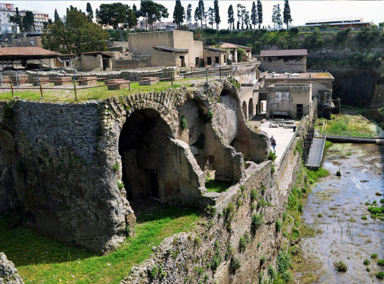 Italienska städer under vulkaner
